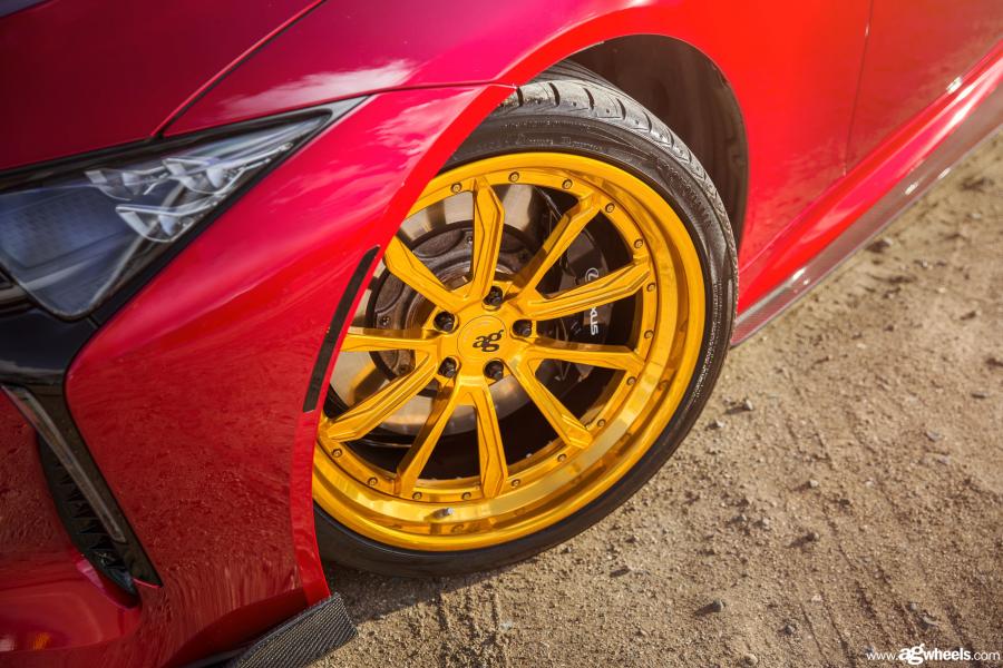 Детали экстерьера Lexus LC500 on Avant Garde Wheels (SR7) 2018 года  (фото 2 из 5)